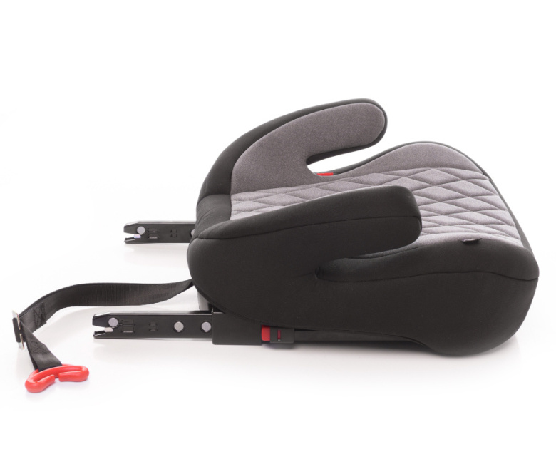 hiaby R4 ブラック Podkładka samochodowa I-Size Hi-Fix Isofix 125-150cm 4Baby